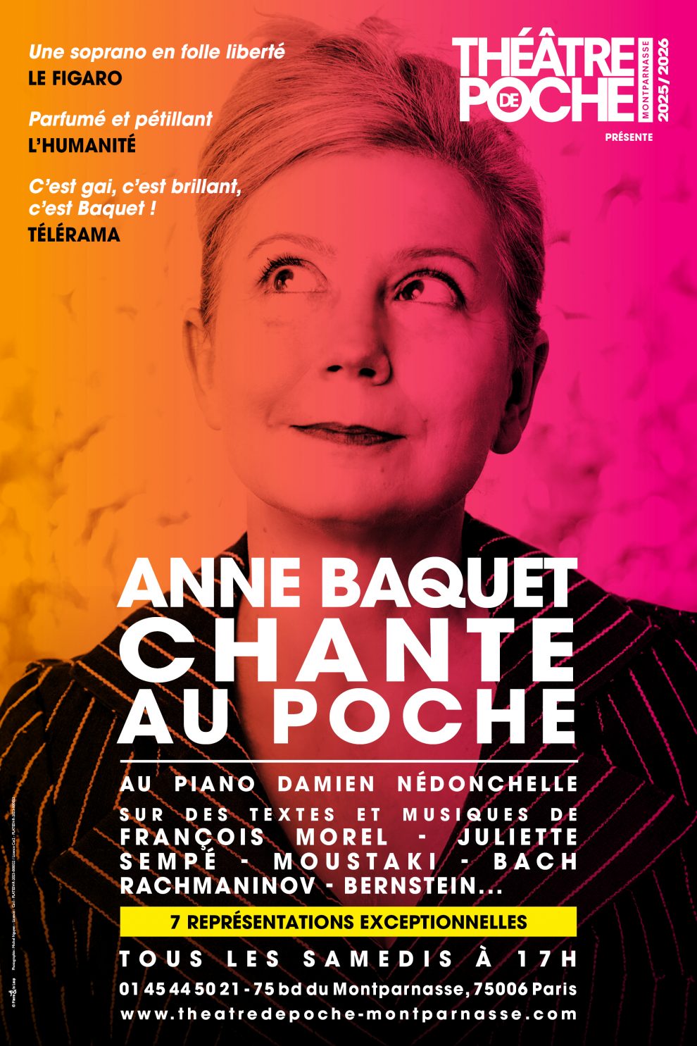 ANNE BAQUET CHANTE AU POCHE