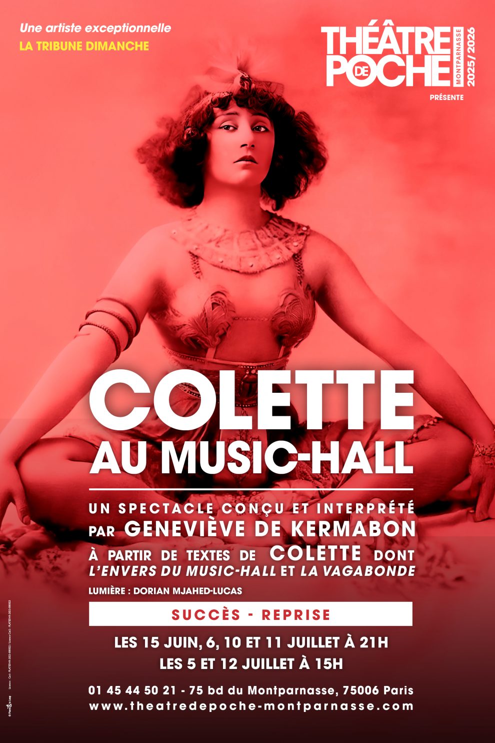 COLETTE AU MUSIC-HALL