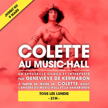 COLETTE AU MUSIC-HALL