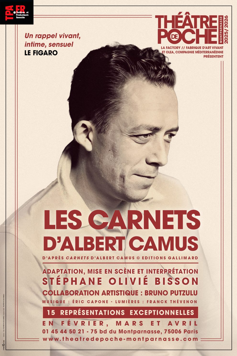 LES CARNETS D&rsquo;ALBERT CAMUS