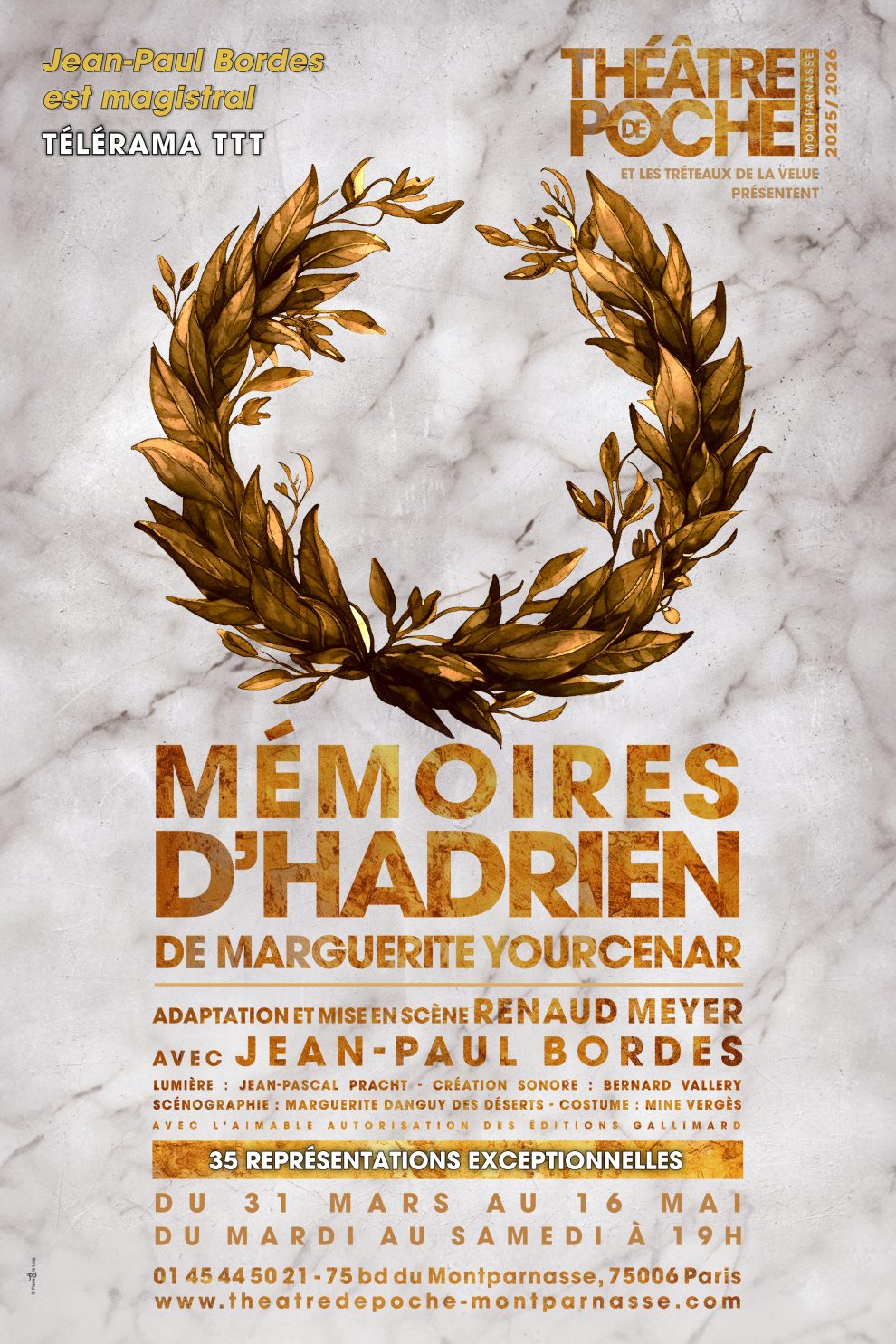 MÉMOIRES D&rsquo;HADRIEN