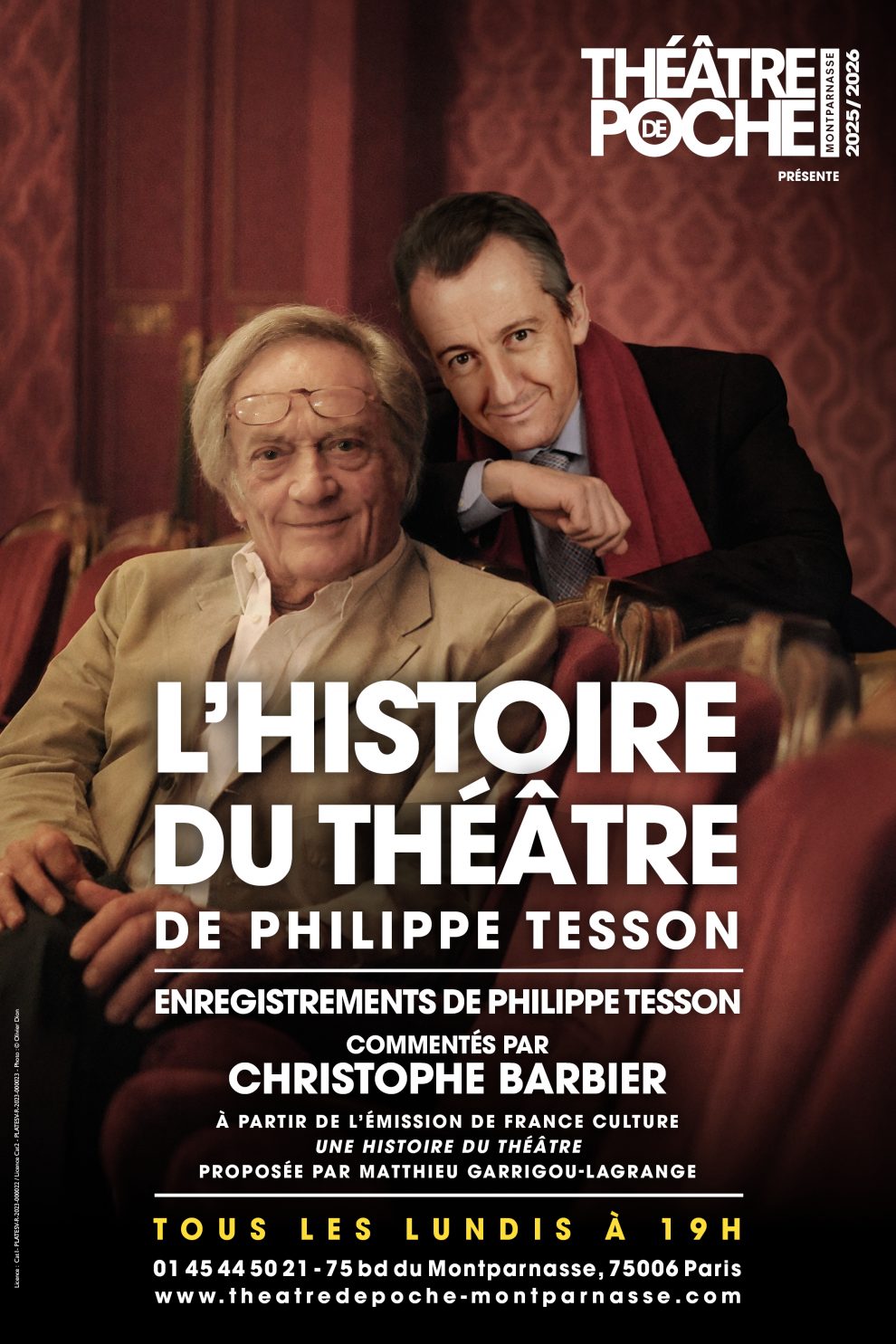 L&rsquo;HISTOIRE DU THÉÂTRE