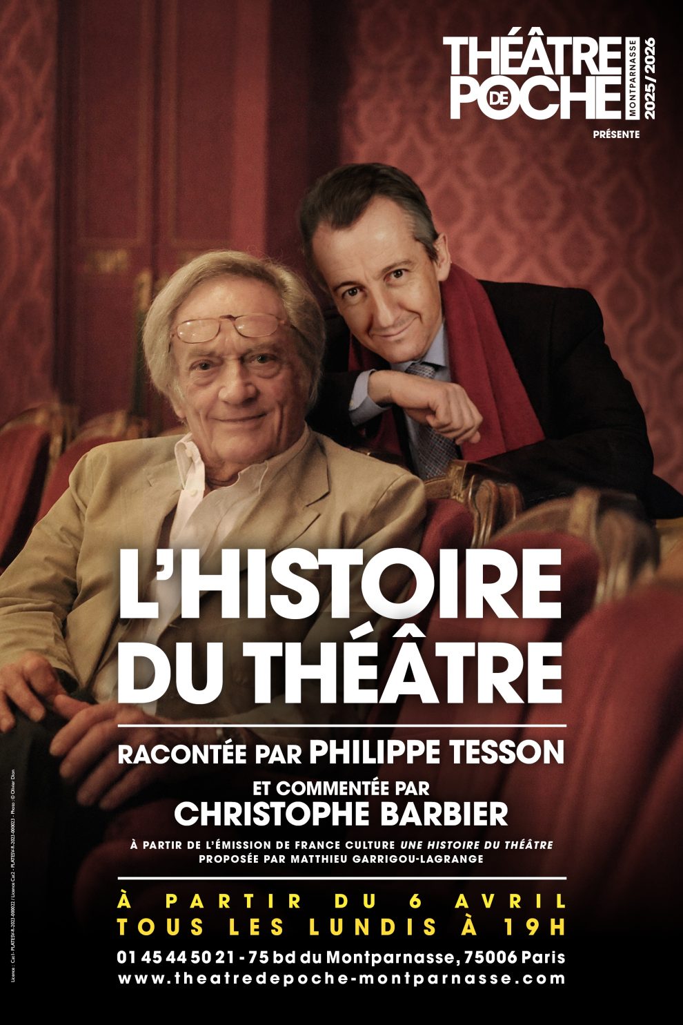 L’HISTOIRE DU THÉÂTRE