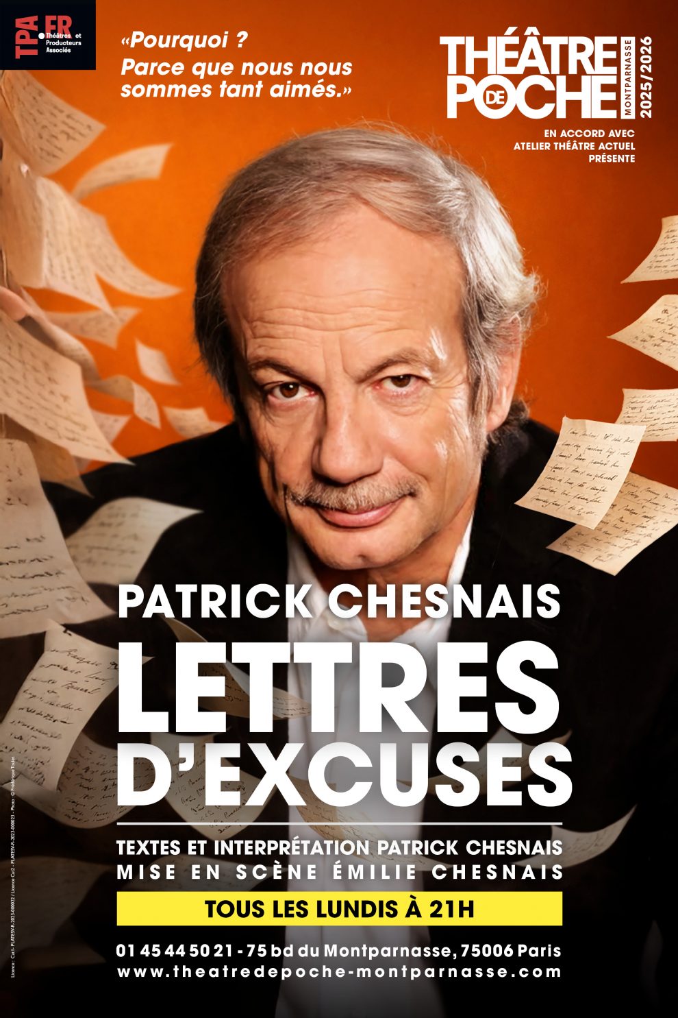 LETTRES D&rsquo;EXCUSES
